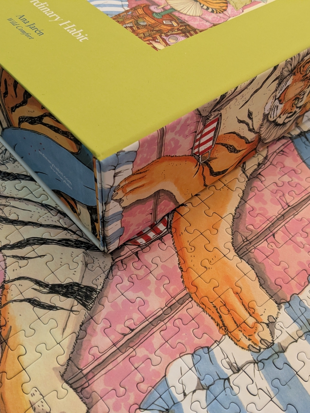 Ordinary Habit 1000 Piece Puzzle — Ana Jaren Wild Comfort - Picture 12 of 13